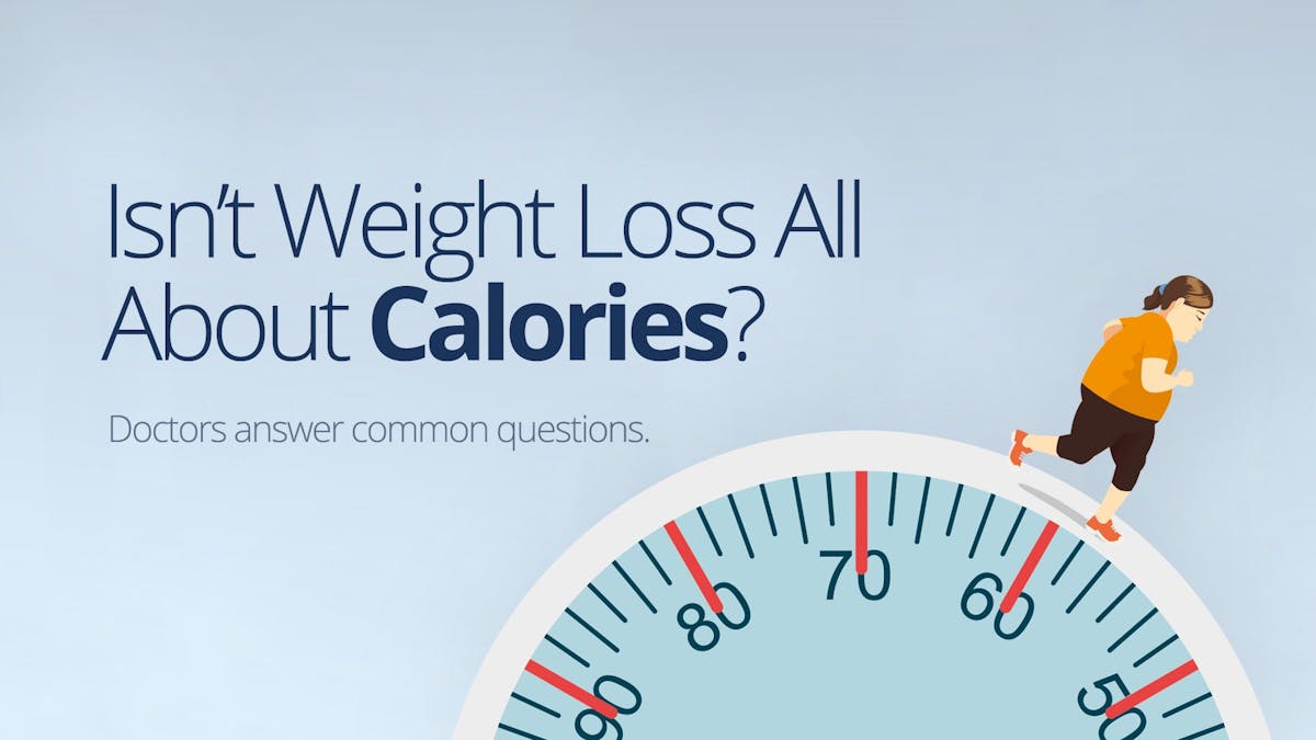 Isn't weight loss all about calories?