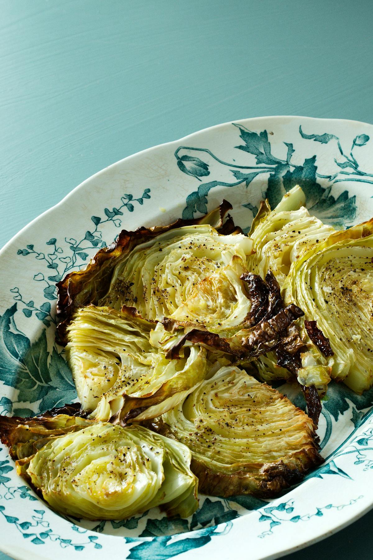 Roasted cabbage