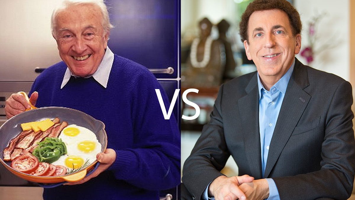 The rivalry between Atkins and Ornish: Low carb vs. high carb