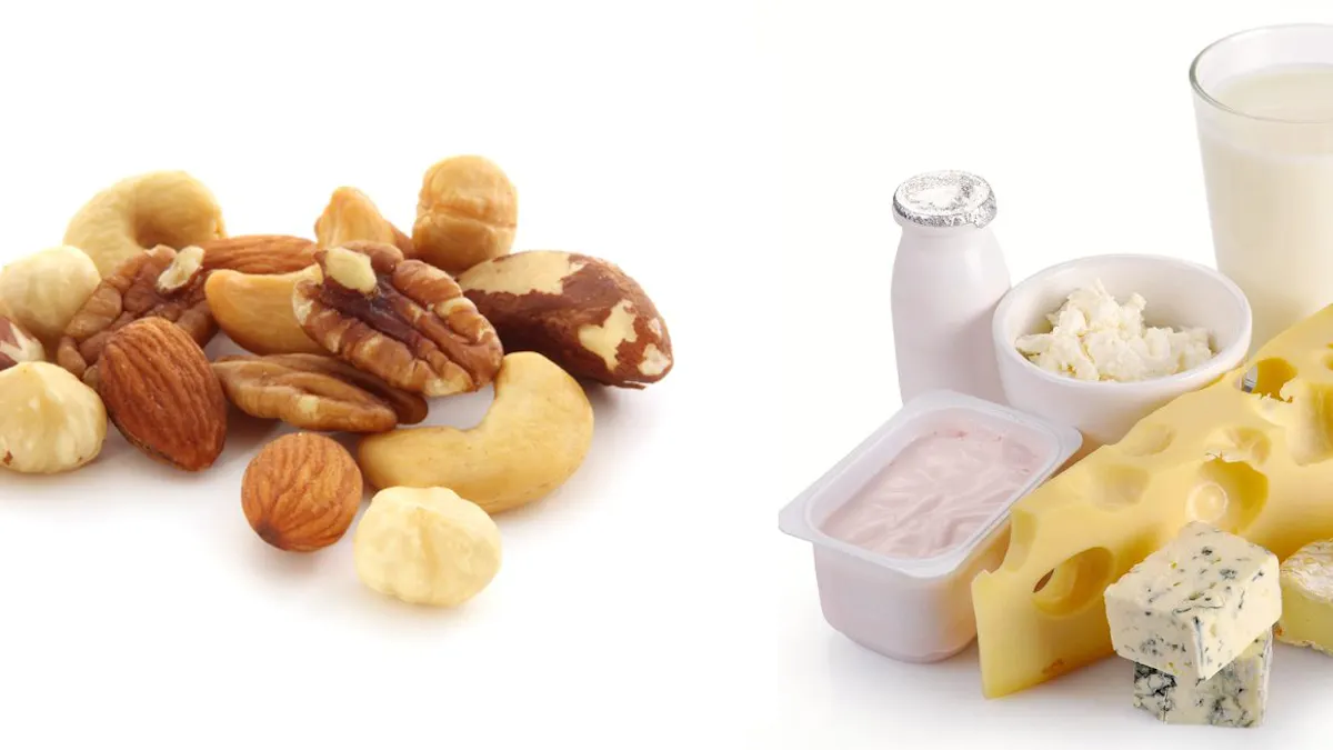 Low-carb hack #3 – eat less of dairy products and nuts