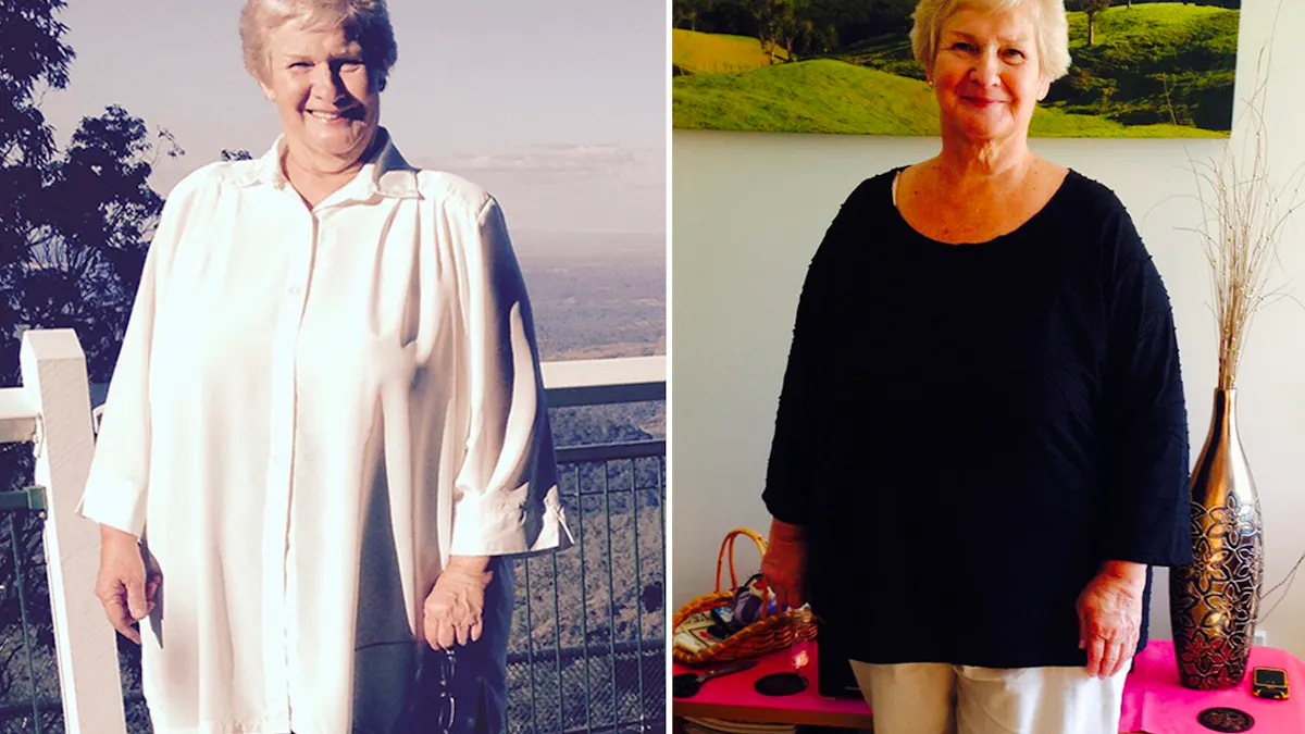 "For the first time I am not hungry"