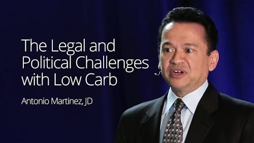 The legal and political challenges with low carb – Antonio Martinez