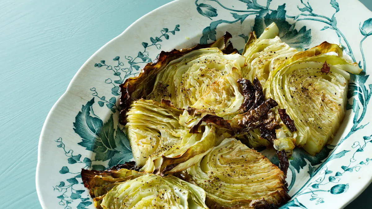 Roasted cabbage
