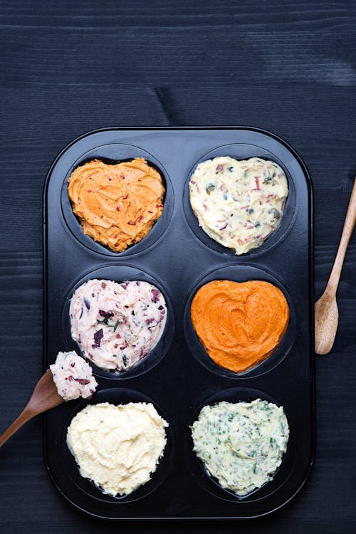 Flavored butter six different ways