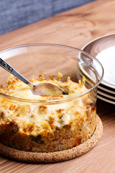 Stuffed low-carb cabbage casserole<br />(Dinner)