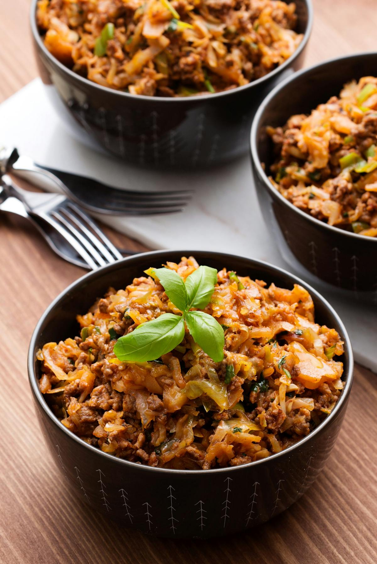 Italian cabbage stir-fry