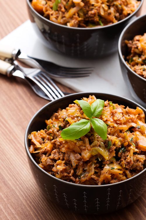 Italian cabbage stir-fry