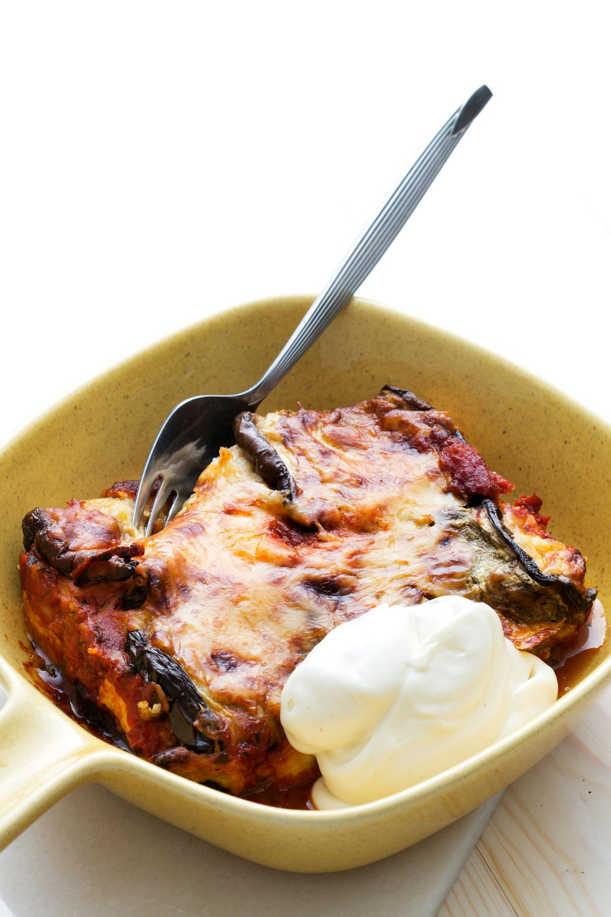 Low carb eggplant roll-ups