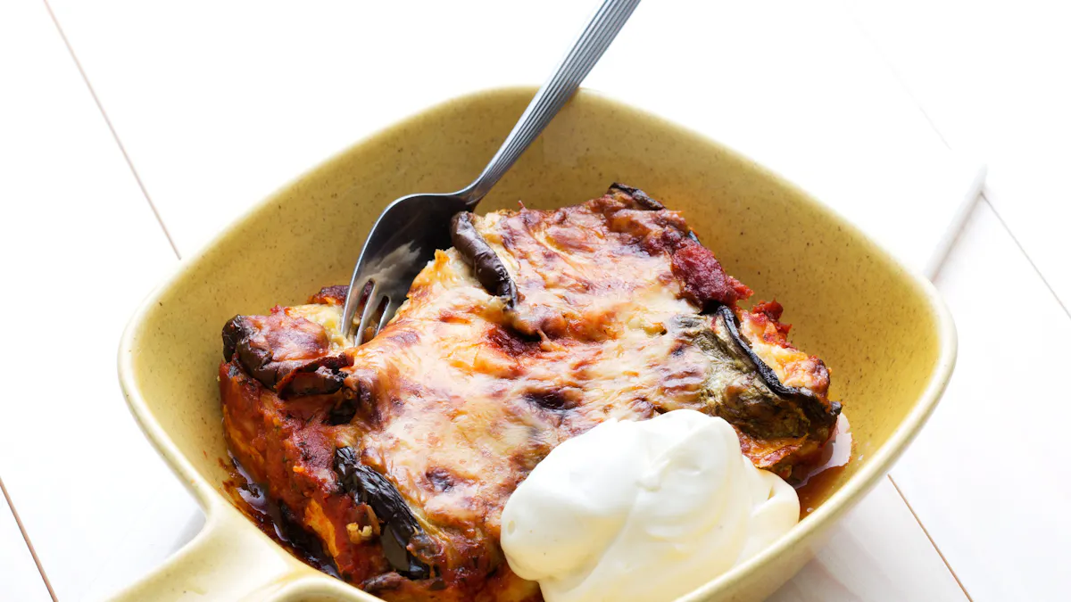 Low carb eggplant roll-ups