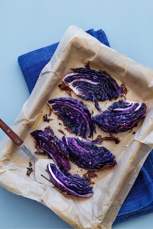 Roasted red cabbage
