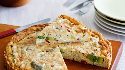 Keto avocado pie