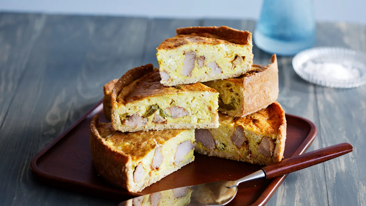 Cooking video: Keto chicken curry pie