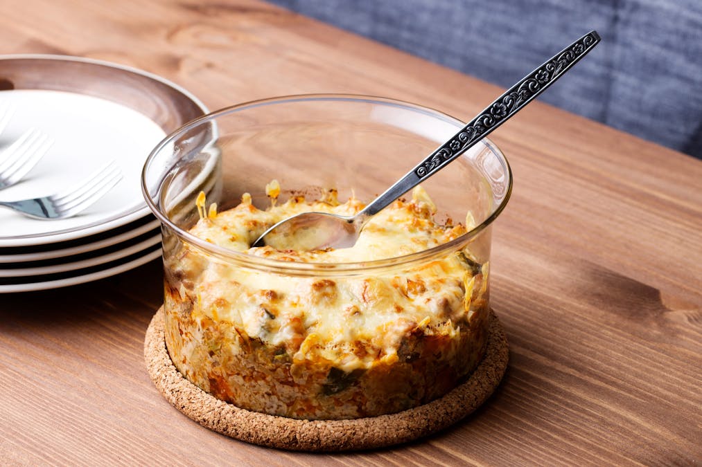 Stuffed low carb cabbage casserole