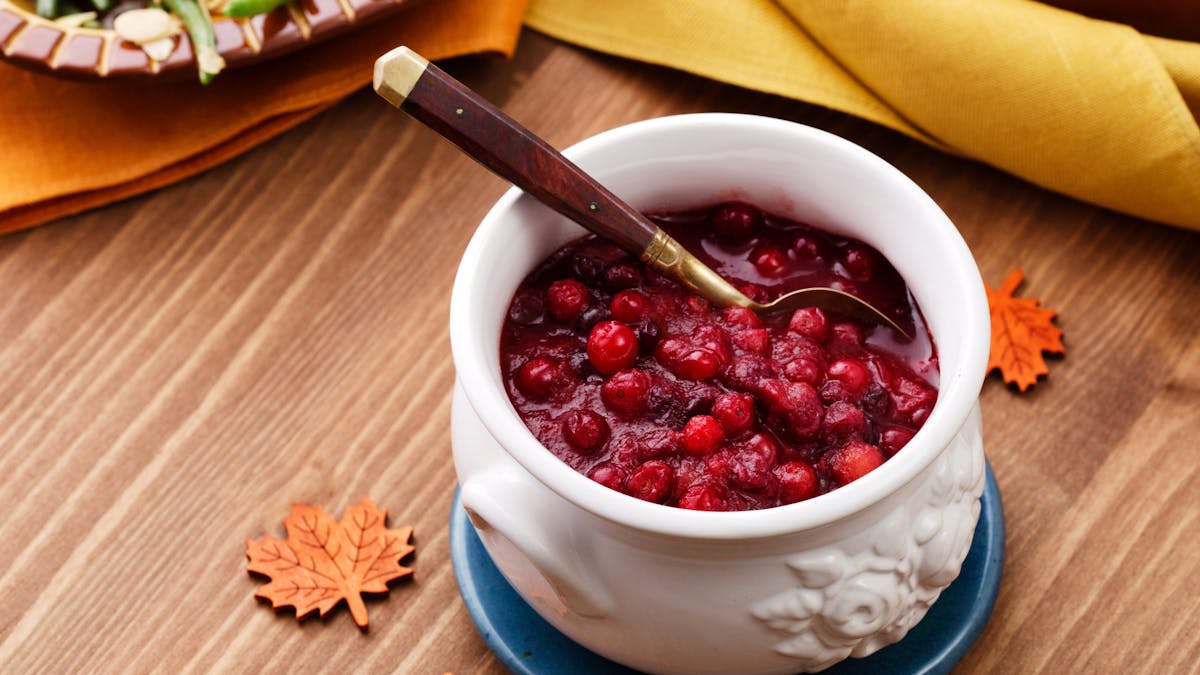 Sugar-free cranberry sauce