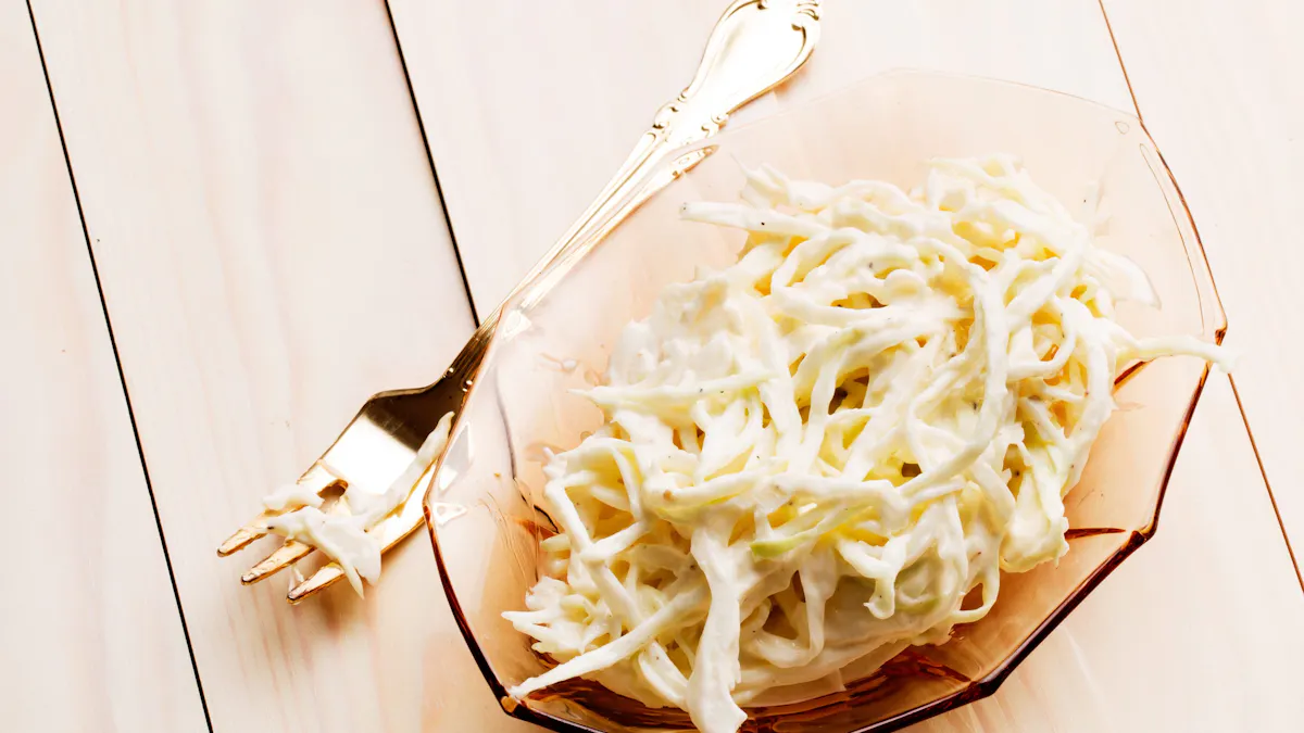 Simple keto coleslaw