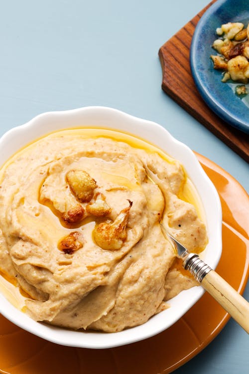 Roasted cauliflower mash