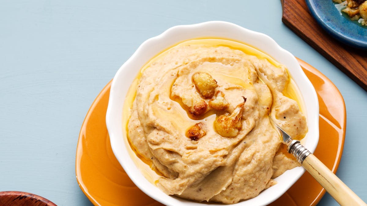 Roasted cauliflower mash