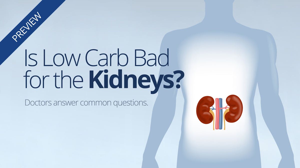 Is low carb bad for your kidneys?