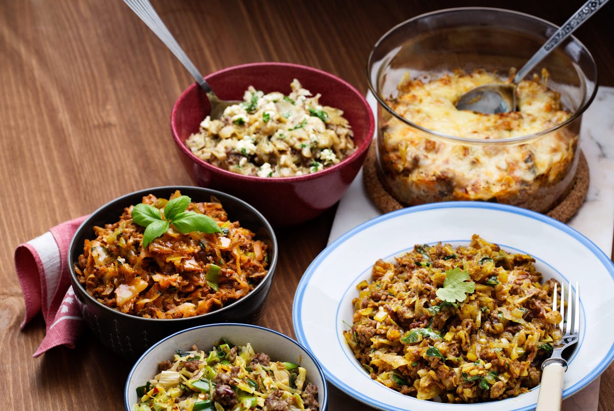 Low-carb and keto crack slaw recipes