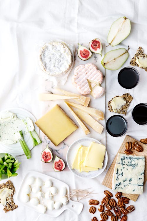 Low carb cheese platter