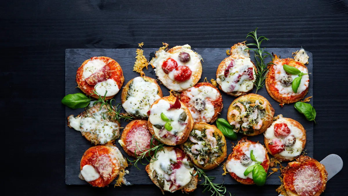 Mini pizzas