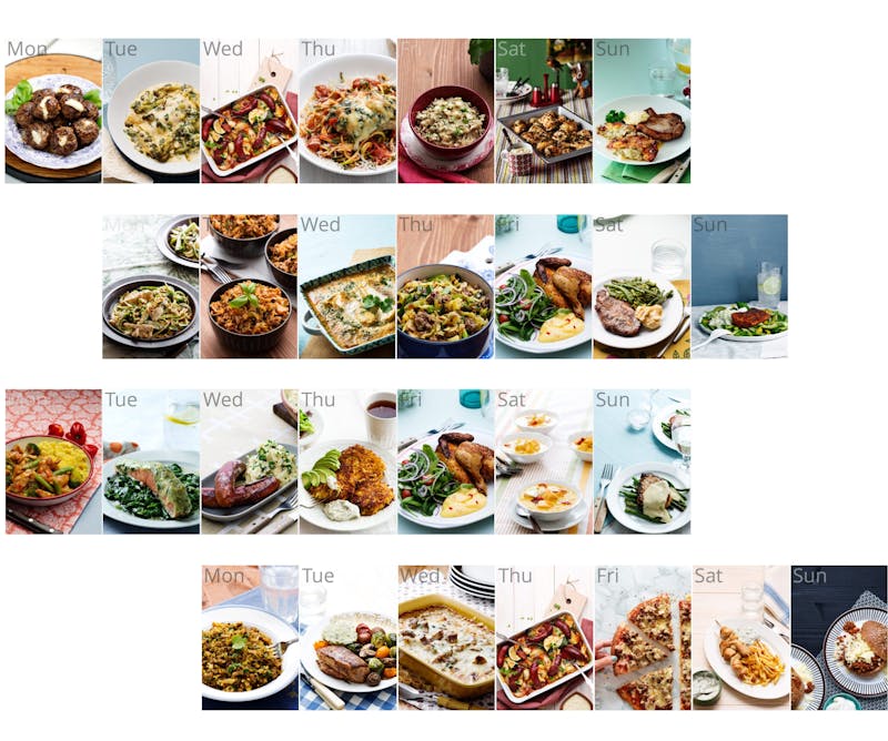 Meal plans