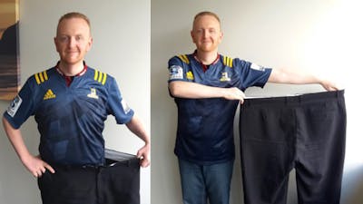 "I am literally 60% of the man I used to be"