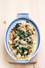 Keto cauliflower chicken Alfredo