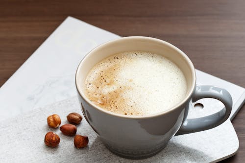 Keto coffee with cream