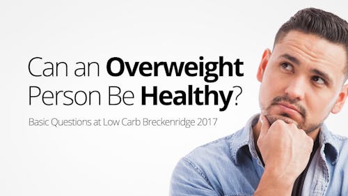 Can an overweight person be healthy?