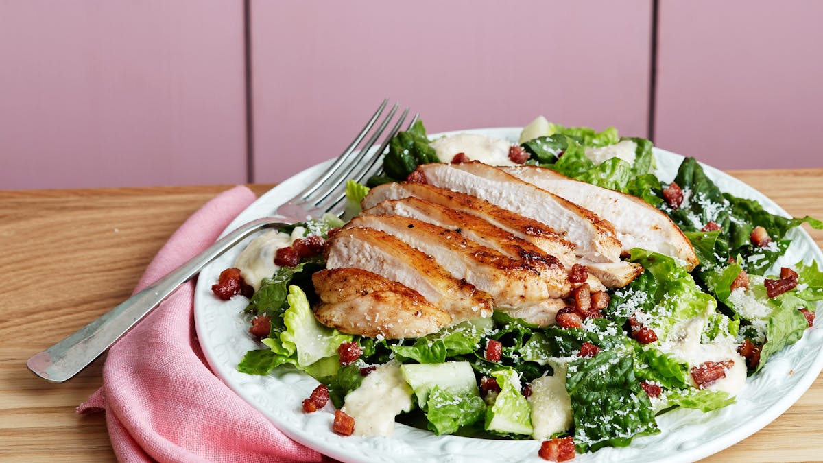 Keto Caesar salad