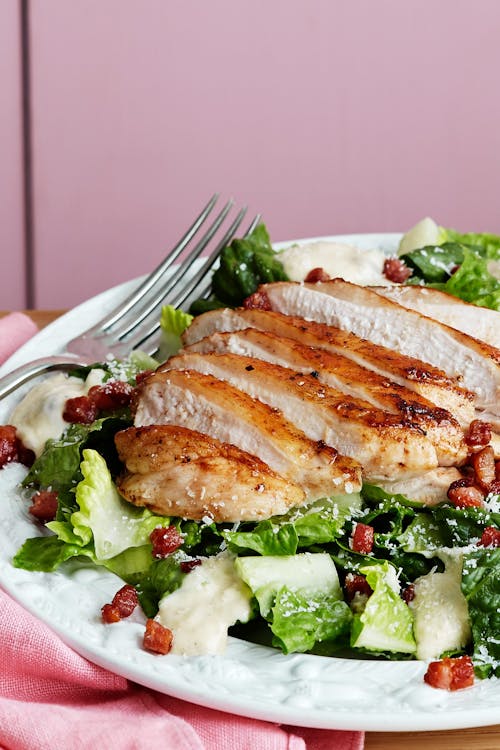 Keto Caesar salad