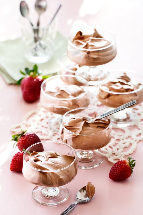 Low-carb chocolate mousse