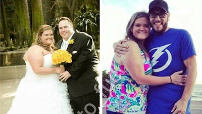 Keto couple sheds 400 pounds together