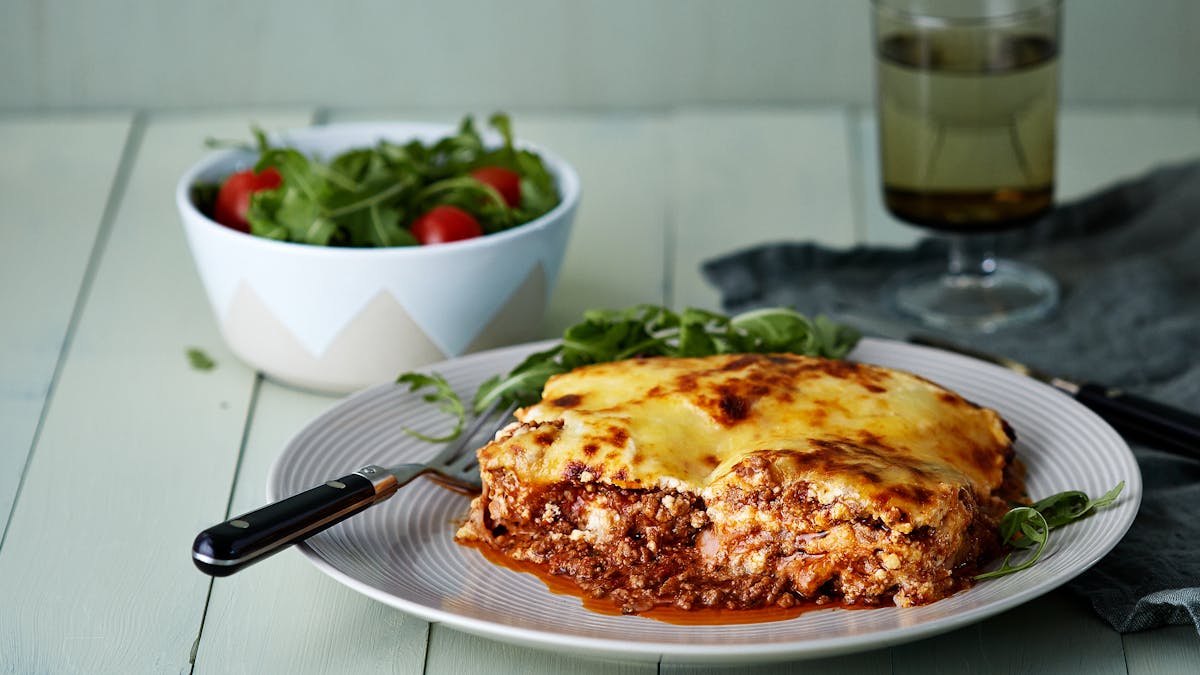 Easy protein noodle lasagna
