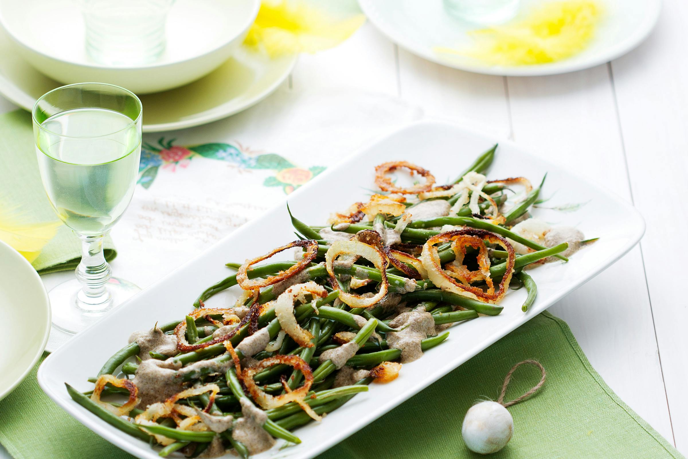 Low Carb Green Beans with Roasted Onions — Recipe — Diet Doctor