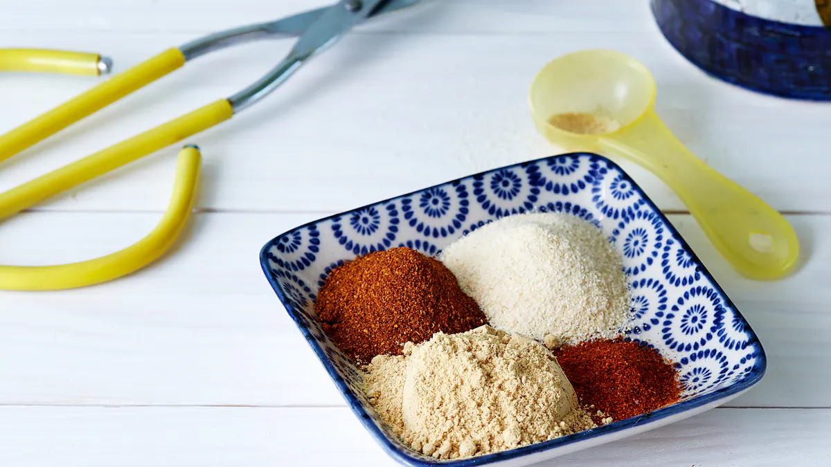 Barbecue seasoning with ginger