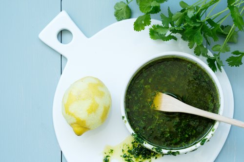 Keto gremolata oil
