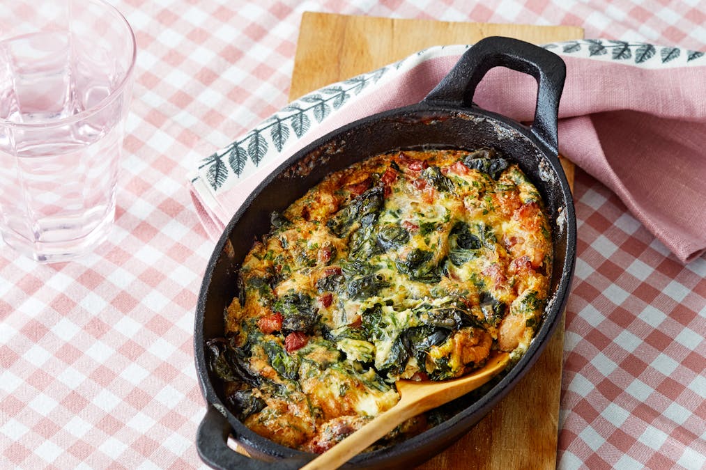 Keto egg and bacon casserole