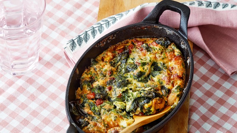 Keto egg and bacon casserole