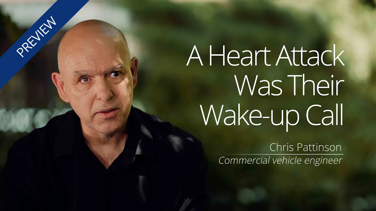 A heart attack was their wake-up call