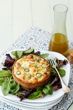 Keto and dairy-free vegetable pie