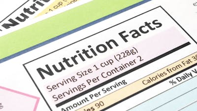 How to use the nutrition facts label