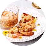 Keto shrimp, tuna, scallop and fish & seafood appetizers