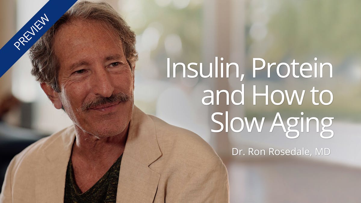 Insulin, protein and how to slow aging