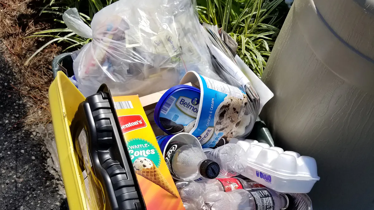 Taking out the garbage