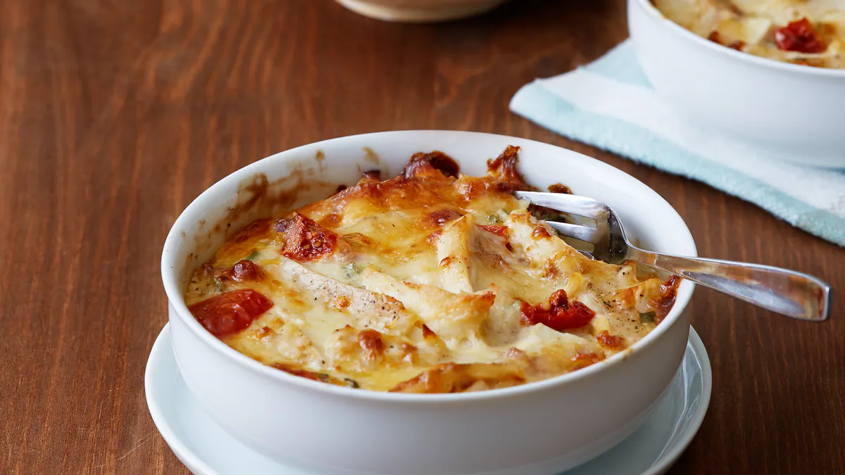 Keto chicken club casserole