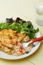 Keto fajita chicken casserole