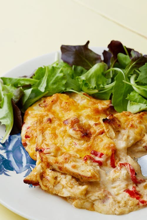 Keto fajita chicken casserole