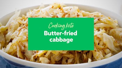 Butter-fried cabbage